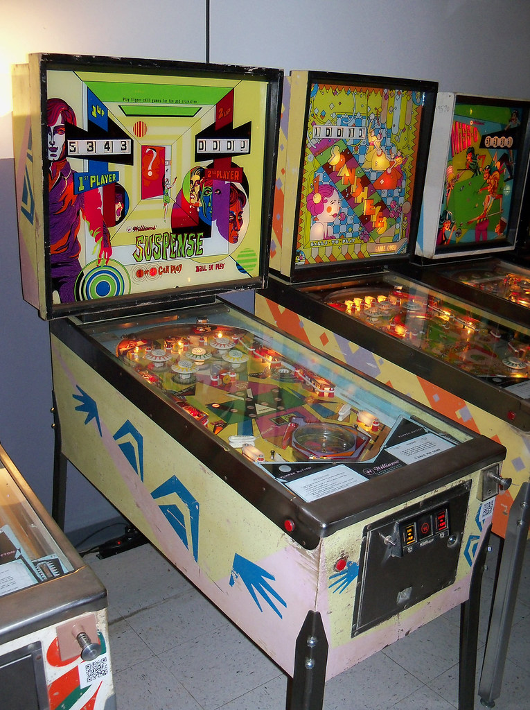PA Aliquippa Suspense Suspense pinball machine at Pinbal… Flickr