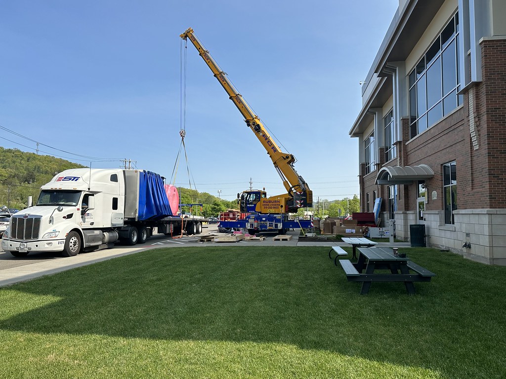MRI Scanner Delivery to UHS Vestal Flickr