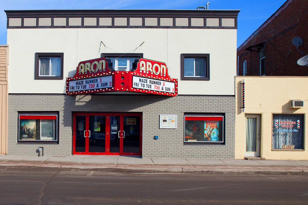 The Aron Cinema Campbellford, Ontario. Originally built … Flickr