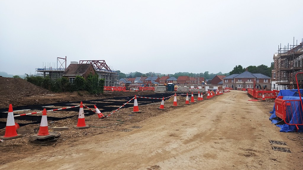 Building Work in Julian's Road, Wimborne Bournemouth Andy Flickr