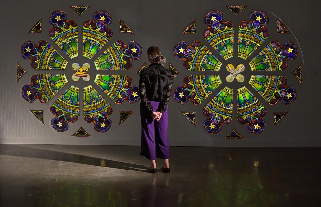 Tiffany Stained Glass Philadelphia PA once crowned St. P… Flickr