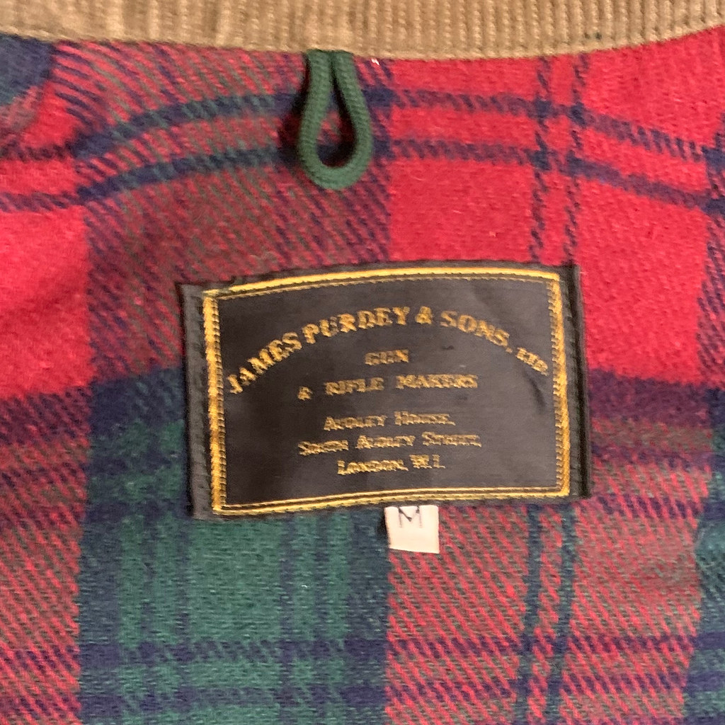 James Purdey Wax Jacket Cleaning label The Wax Jacket Cleaning Company Flickr