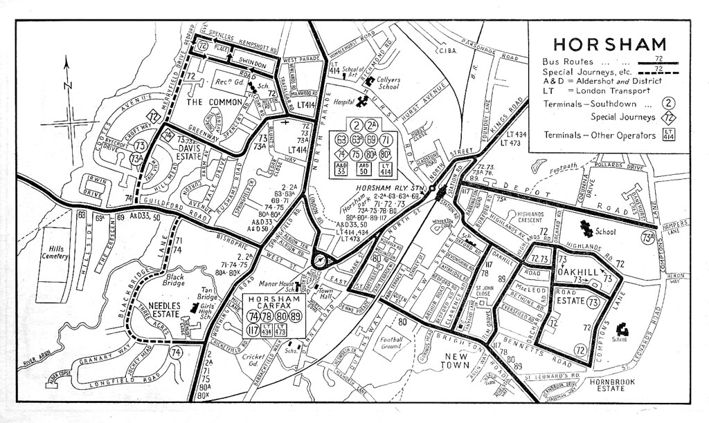 MAP Southdown Horsham 1969 Southdown 6 July 1969 Copyright… Flickr