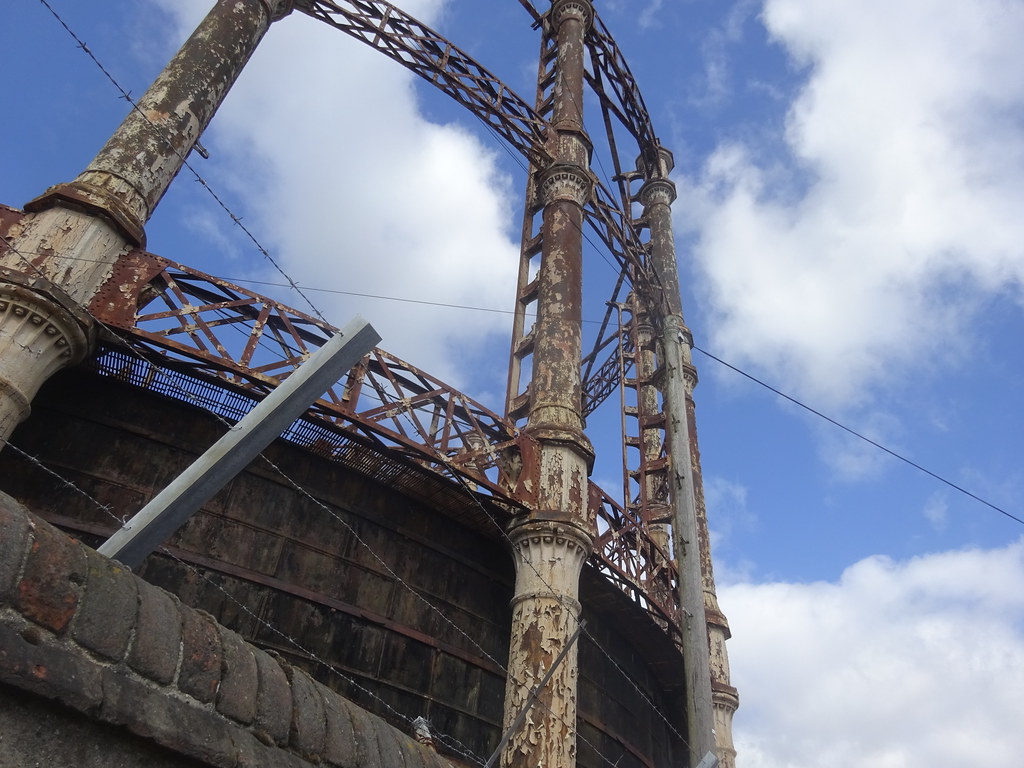Old gas works, Great Yarmouth. Near the Barrack Estate. Flickr