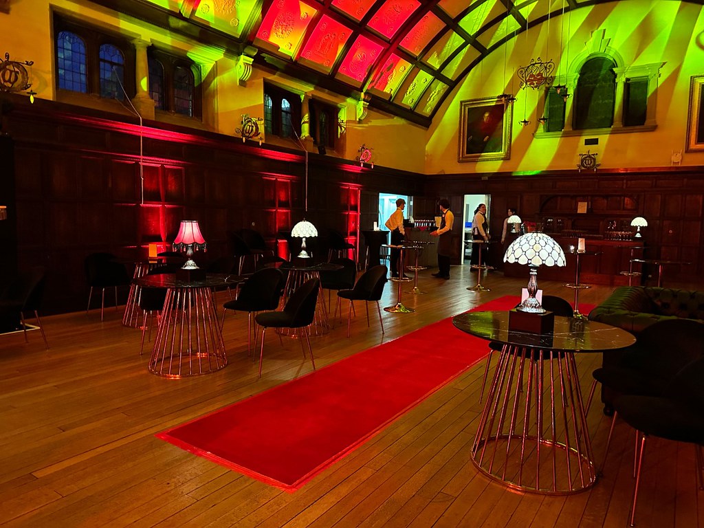 funkyfurniturehireblackmarbletablemilanchairsinsi… Flickr