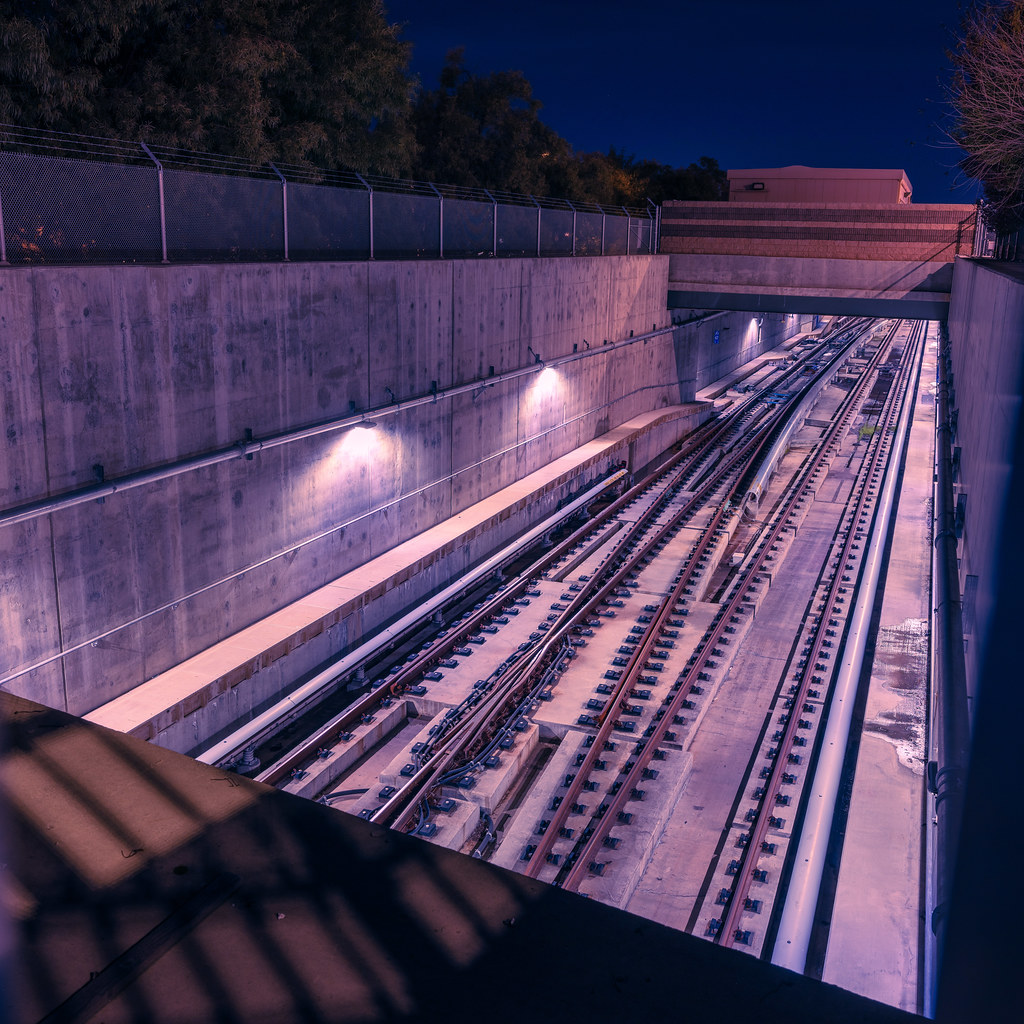 Milpitas, California BART tracks GFX 50R / GF 3570 bior Flickr