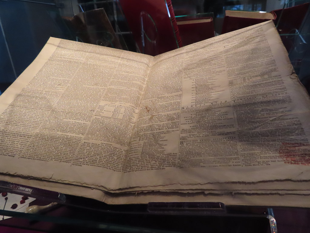 Haworth Bronte Parsonage Museum newspaper article Flickr