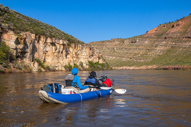 Little Yampa Canyon South Beach to Duffy Mountain // ADVENTR.co