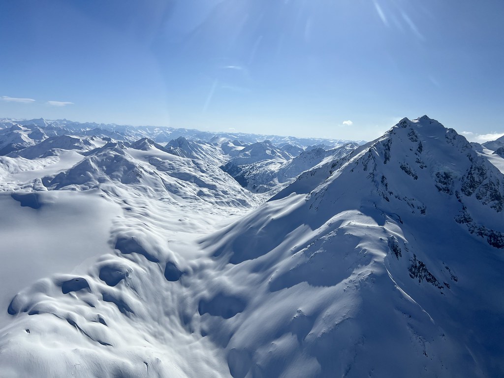 Alaska Seward Highway Chugach Mountains flight tour Flickr