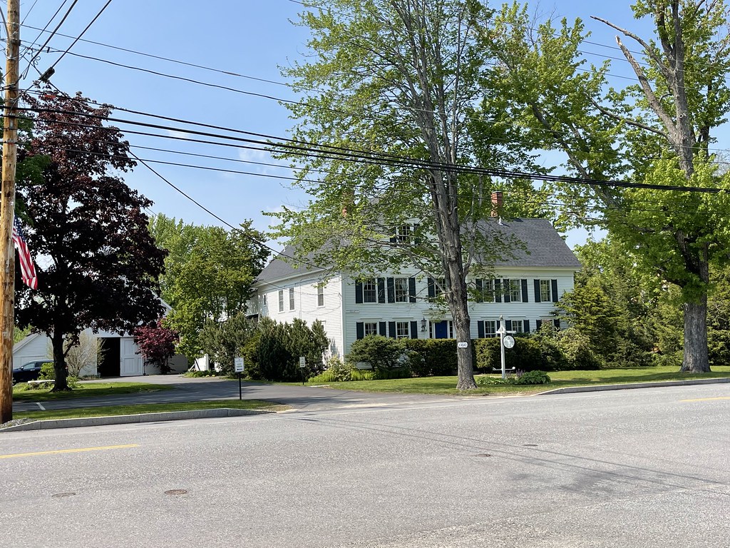 Dr. Ruel Barrows House. 133 Main Street. Fryeburg, Maine. … Flickr