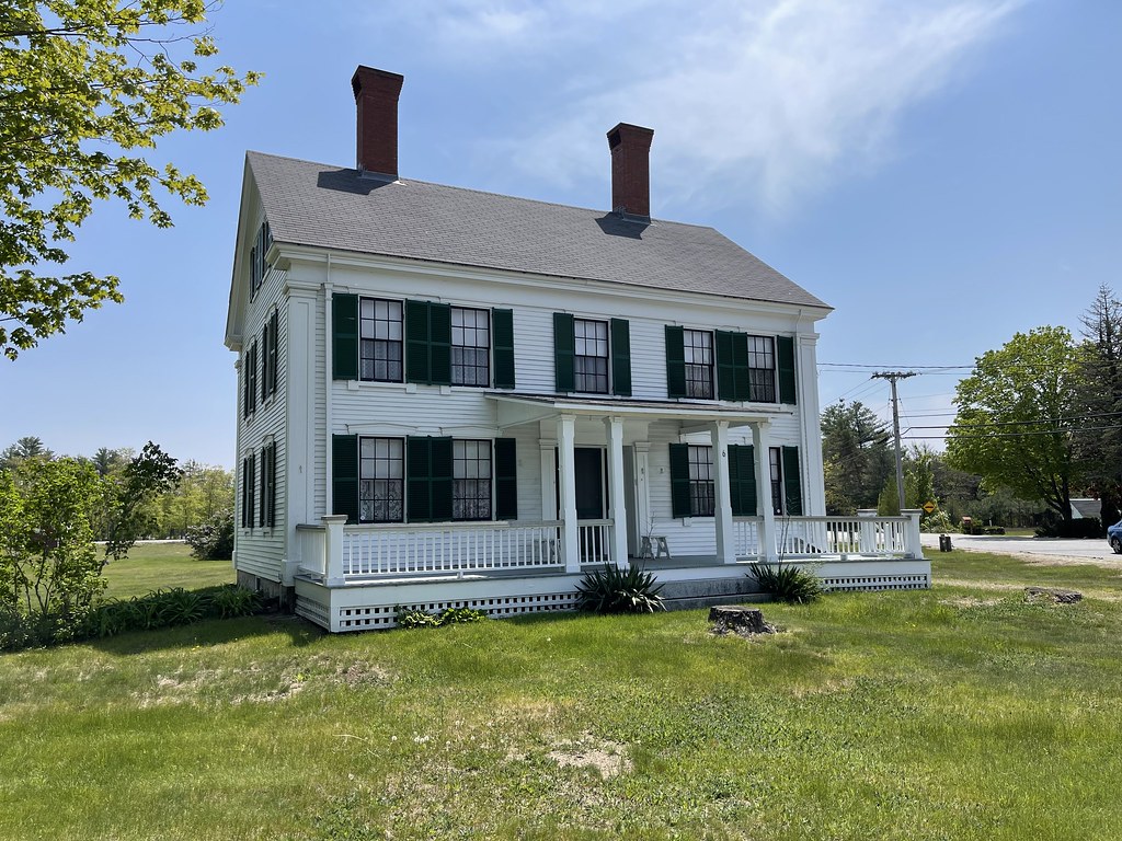 James Leavitt House. 6 Old Alfred Road. North Waterboro, M… Flickr
