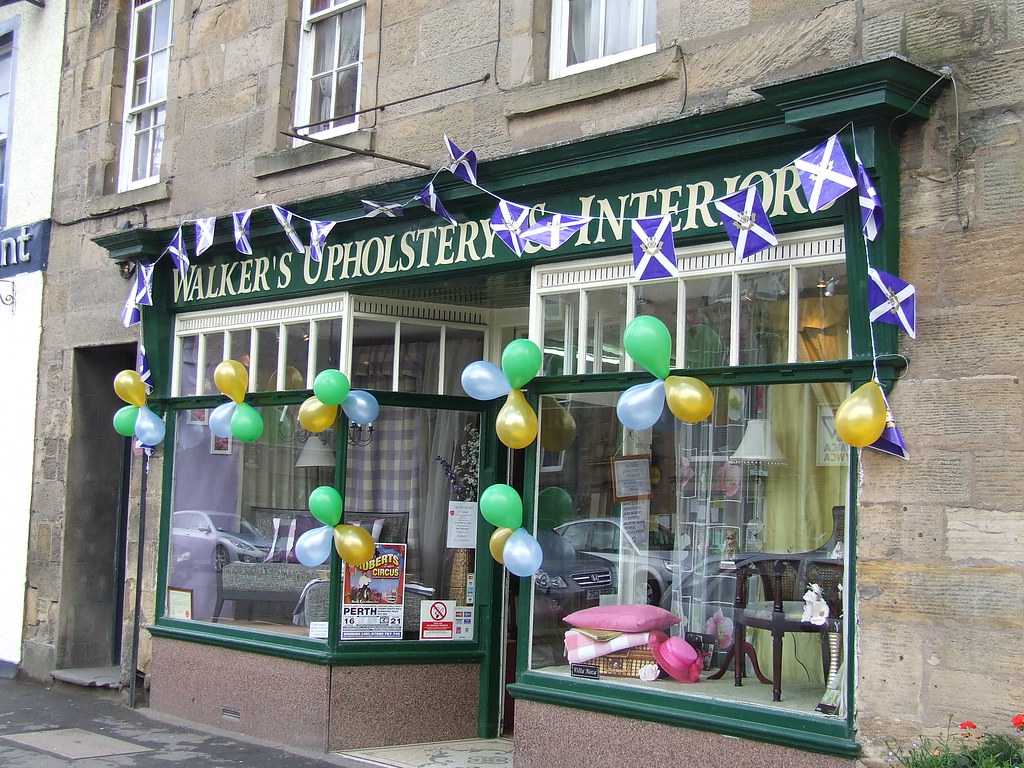 Cupar Shops 2009 Walker's Upholstery David Grant Flickr