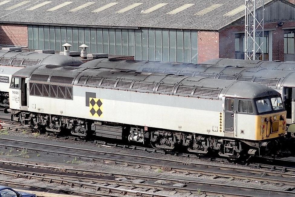 56120 Knottingley 25.8.94 Class 56 number 56120 at Knottin… Flickr