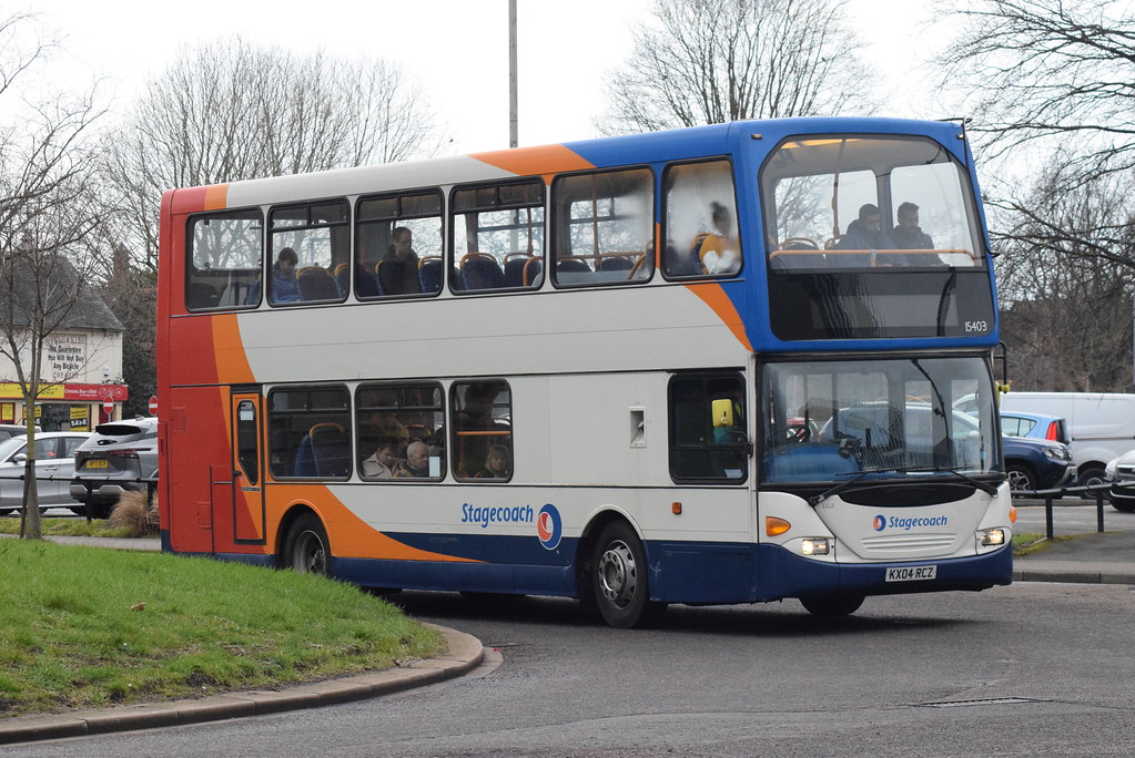SM 15403 Bedford bus station Stagecoach Midlands Scania … Flickr