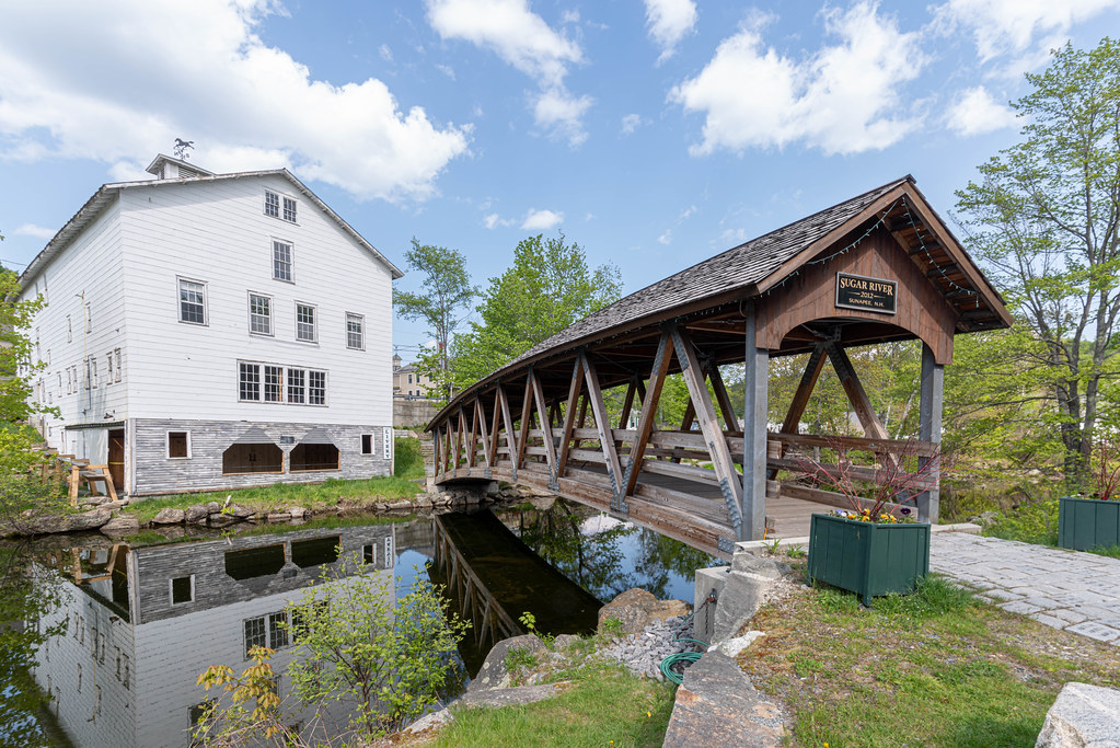 Sugar River Covered Bridge The Sugar River Covered Pedestr… Flickr