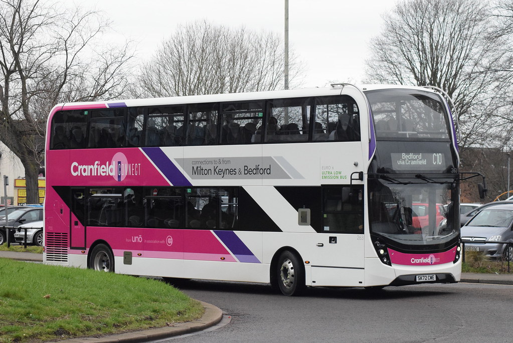 UB 263 Bedford bus station Uno Buses Alexander Dennis En… Flickr