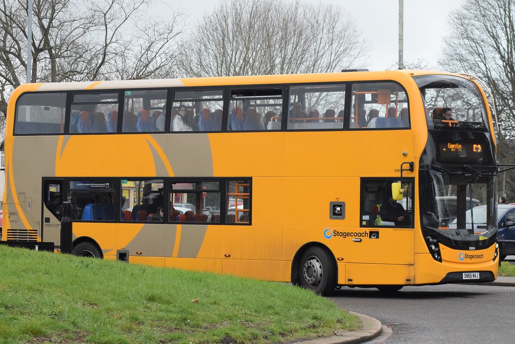 SE 10804 Bedford bus station Stagecoach East Alexander D… Flickr