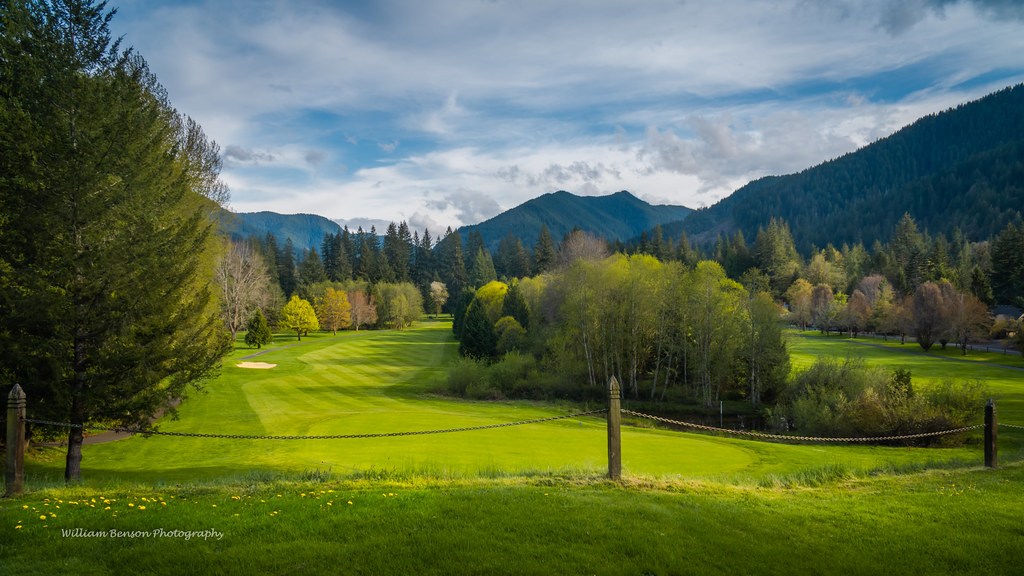 Heavenly golf course Bill Benson Flickr