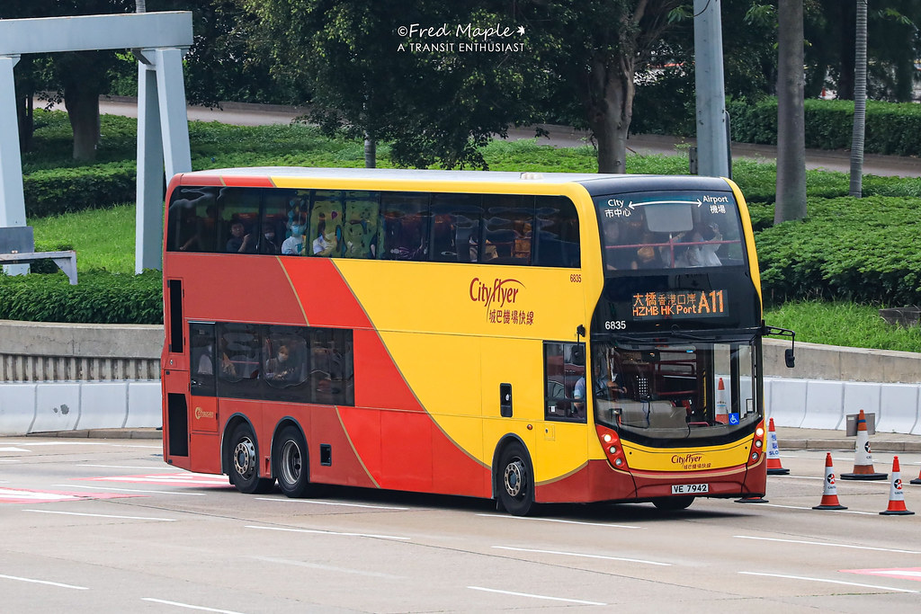 HK CTB A11 Airport & HZBM HK Port VE 7942 [6835], ADL E5… Flickr