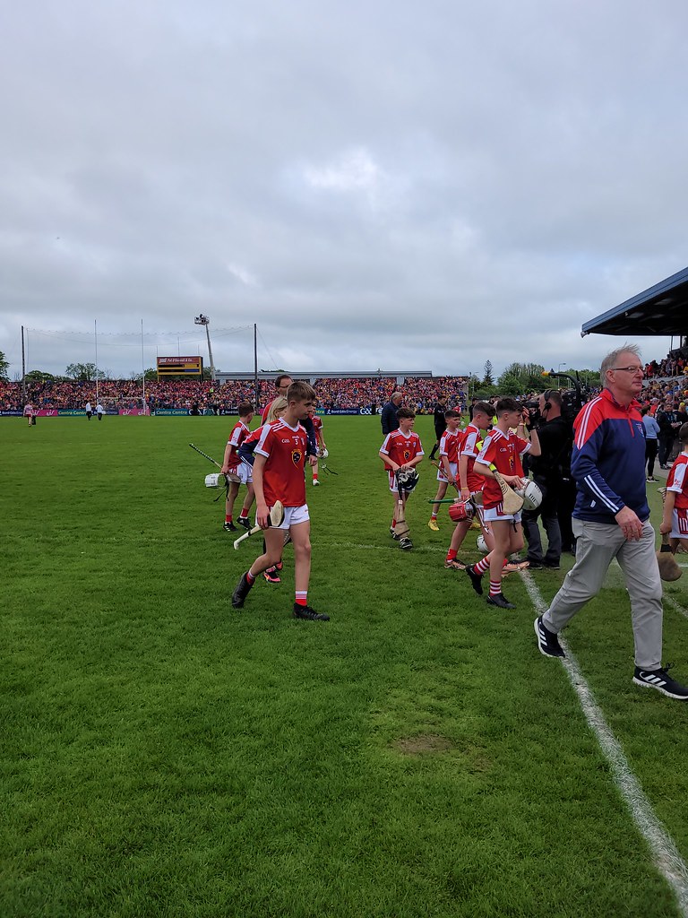 Cork v Clare primary game hurling team on May 21st 2023 Flickr