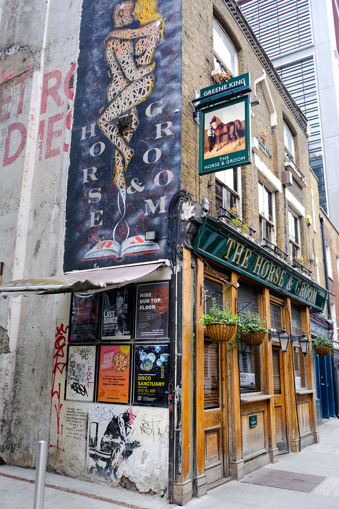 The Horse and Groom on Curtain Road... Looks like an avera… Flickr