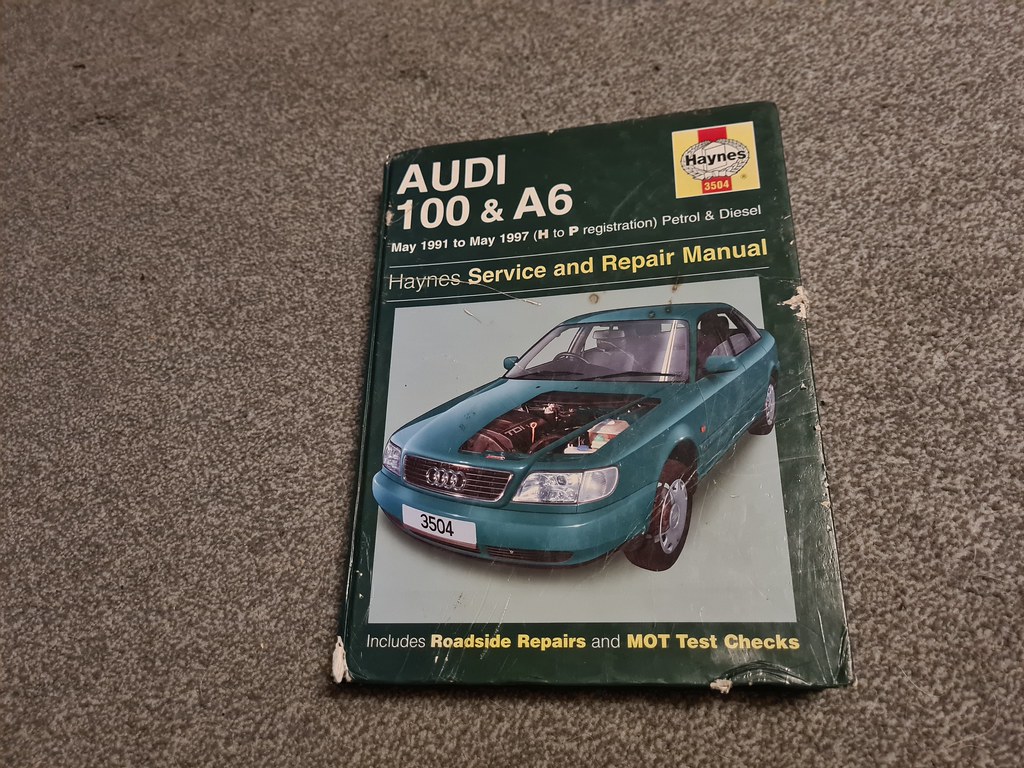 Audi 100 & A6 Haynes Manual May 1991 To May 1997 Petrol & … Flickr