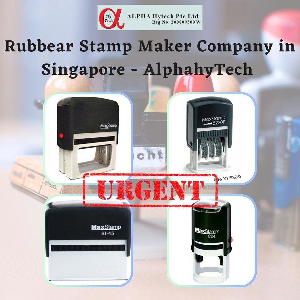 Rubber Stamp Maker Company in Singapore AlphahyTech Flickr