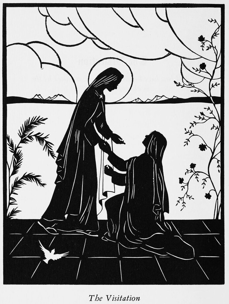 The Visitation Mother of God Mary and Elizabeth by Sister … Flickr