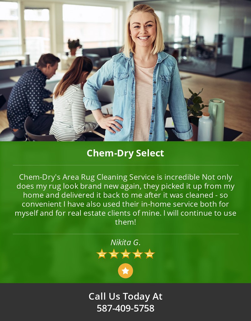 5 Star Review ChemDry's Area Rug Cleaning Service is incr… Flickr