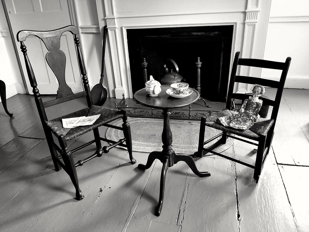 Furniture from Lefferts House museum. It's a 18th century… Flickr