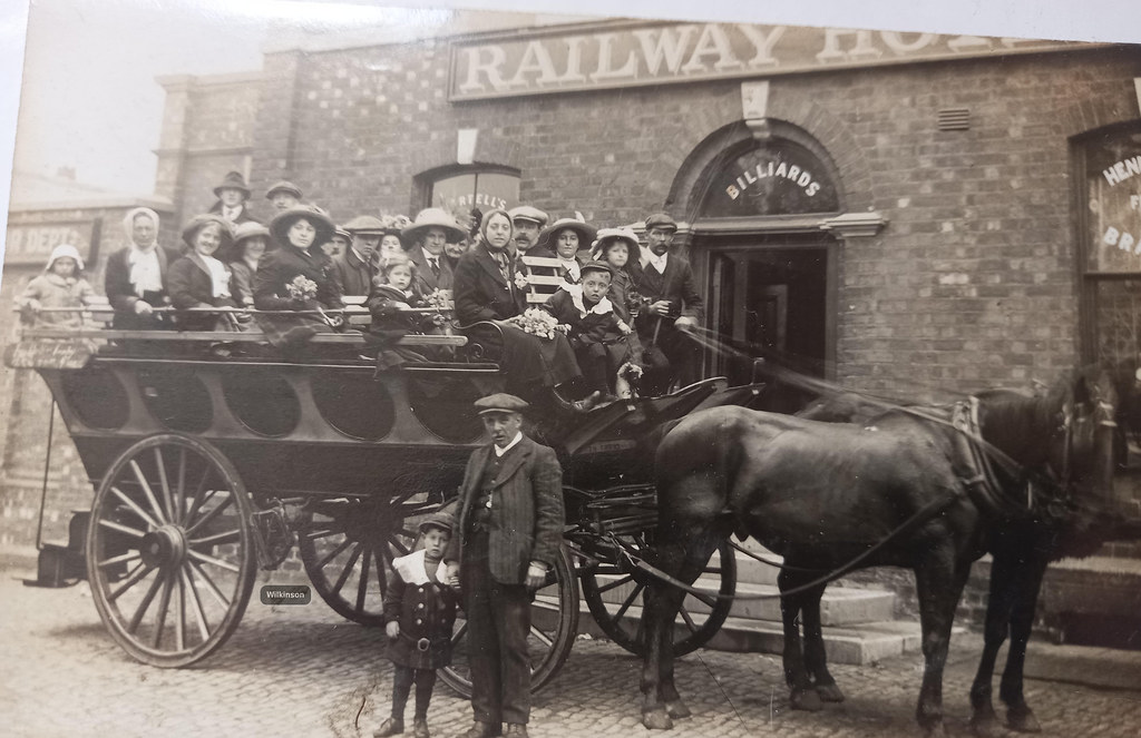 Liverpool Rd No 668 1911c Railway Hotel Ainsdale With Hors… Flickr
