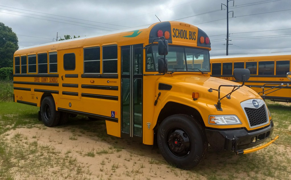 BLUE BIRD BUS COFFEE COUNTY SCHOOLS TN Bus Man Flickr