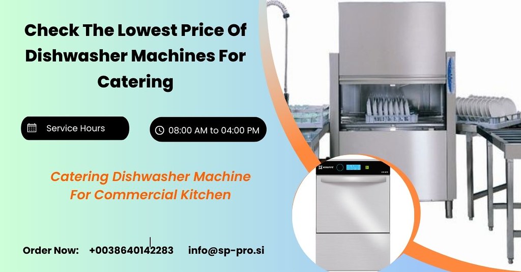 Check The Lowest Price Of Dishwasher Machines For Catering… Flickr