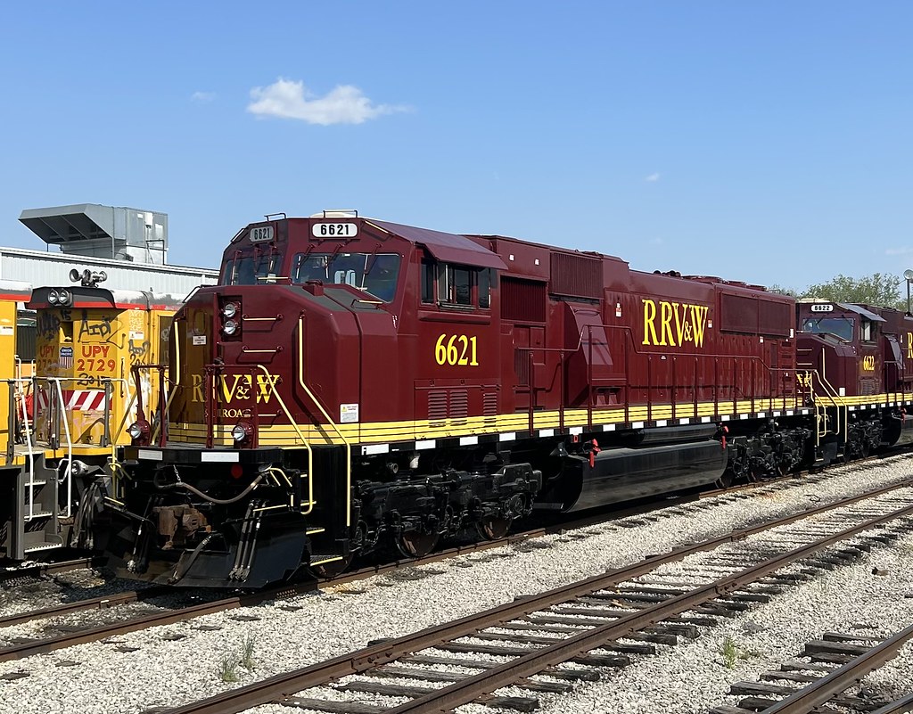 Red River Valley Western SD70MAC 6621 ( ex BNSF 8900 )… Flickr