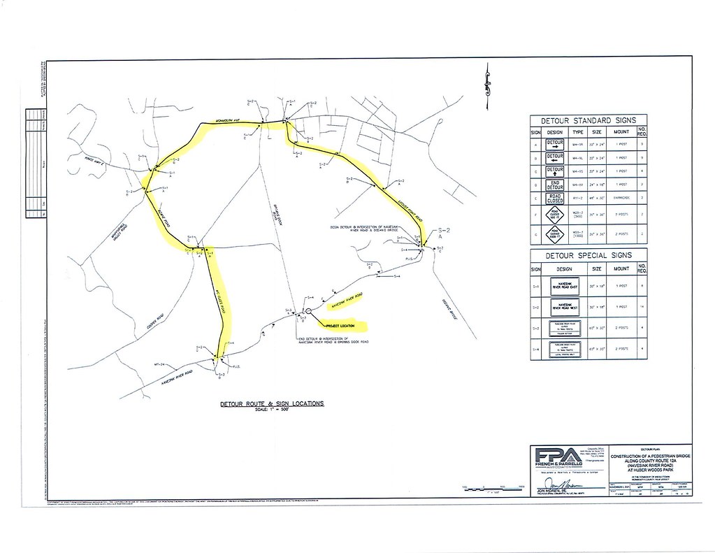 Navesink River Road Detour May 2023 Middletown Township Flickr