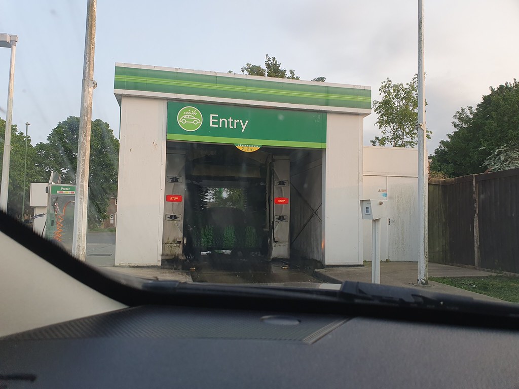 My 2010 nissan qashqai going through a car wash David Elston Flickr