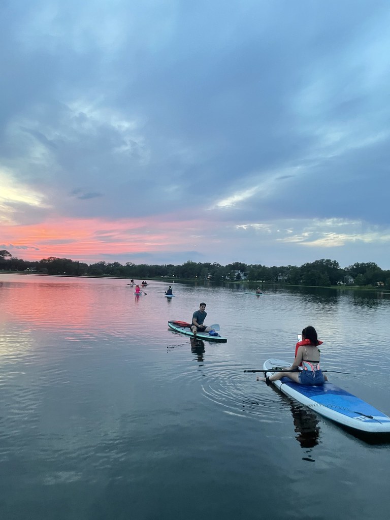 🌅Sunset Glow Paddle 52923 Lake Ivanhoe Epic Paddle Adventures Flickr