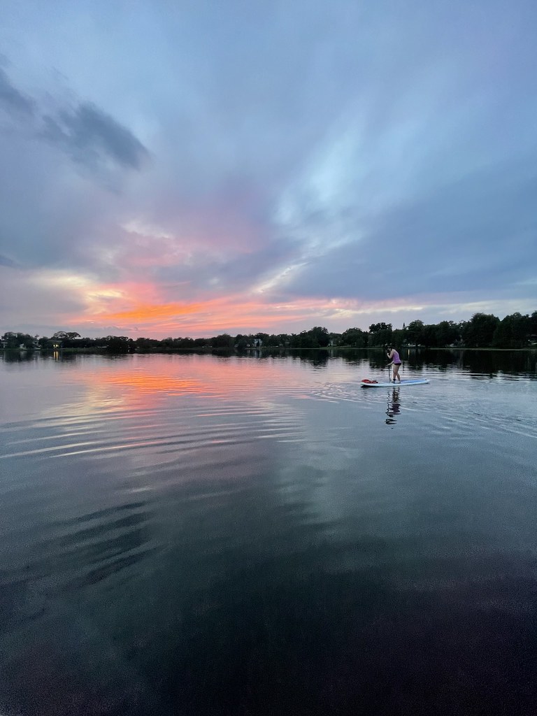 🌅Sunset Glow Paddle 52923 Lake Ivanhoe Epic Paddle Adventures Flickr