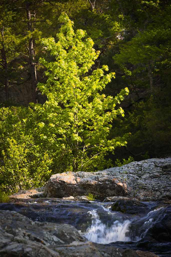 Little Missouri Falls, near Big Fork, Arkansas Higher up t… Flickr