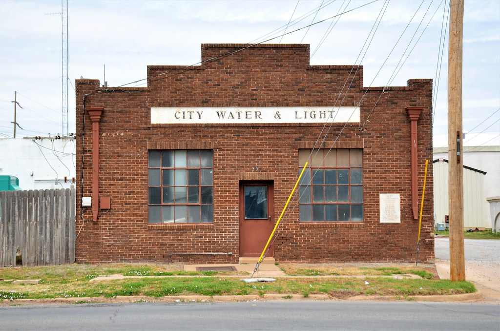 Oklahoma, Frederick, City Water & Light The Frederick City… Flickr