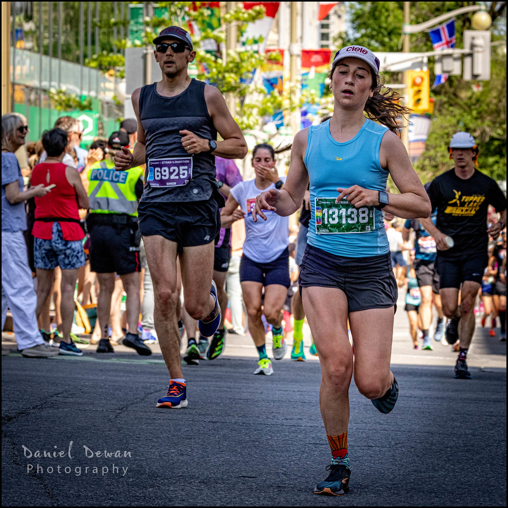 Marathon Runners Marathon Runners in the Tamarack Ottawa 1… Flickr