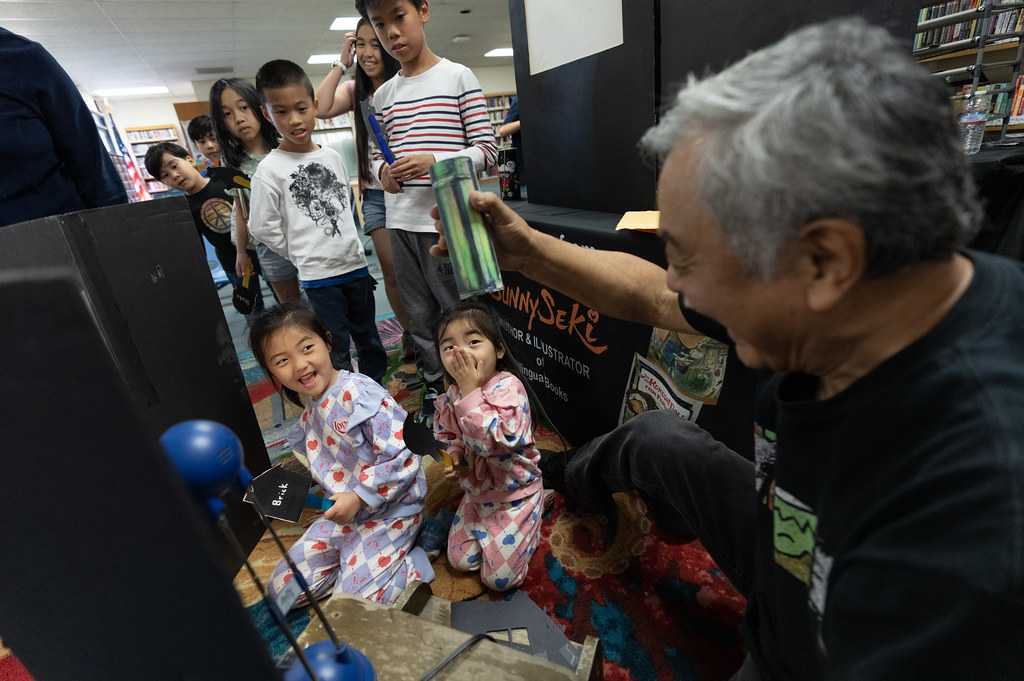 Japanese Folktales at Charter Oak Library Participants joi… Flickr