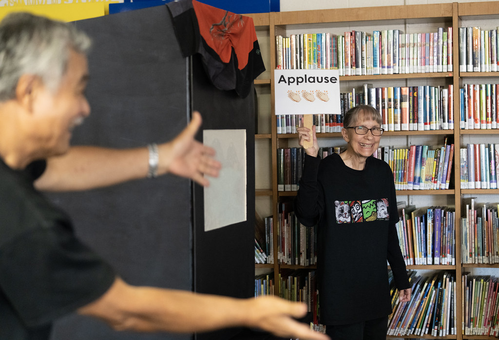 Japanese Folktales at Charter Oak Library Participants joi… Flickr