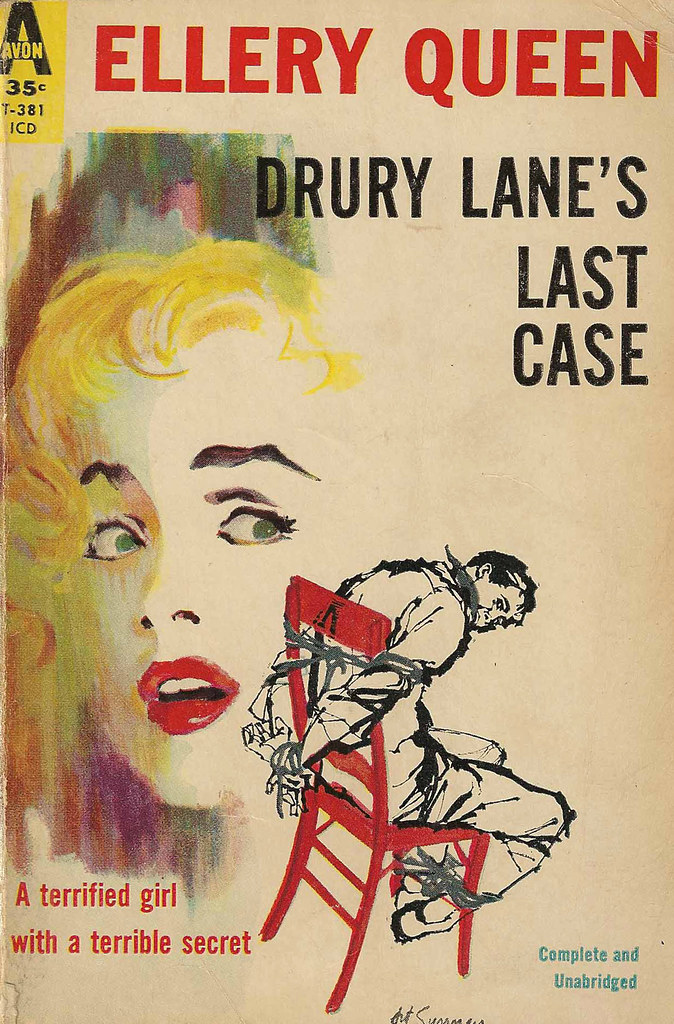 Avon Books T381 Ellery Queen Drury Lane's Last Case Flickr