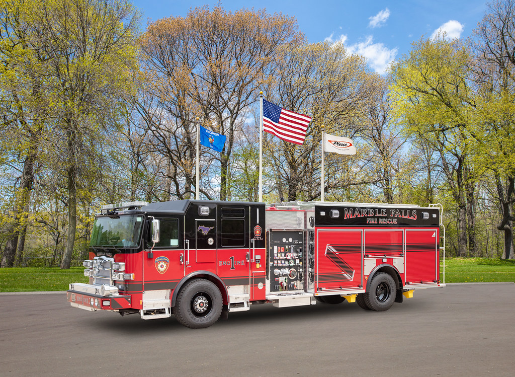 Pierce, Marble Falls Fire Department, TX, 375271 Pierce MFG Flickr