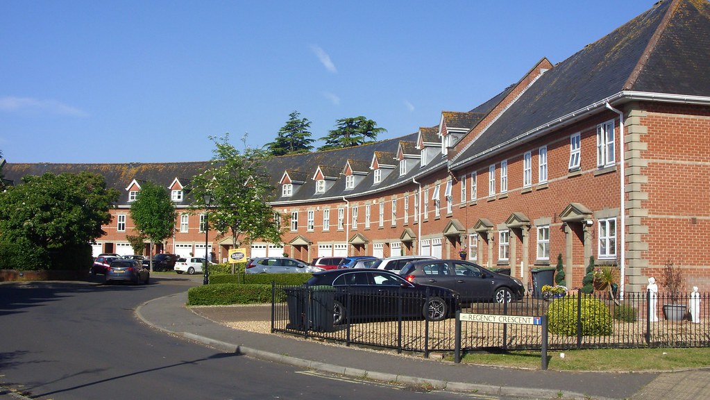 Regency Crescent, Christchurch Runs off Royal Close. Flickr
