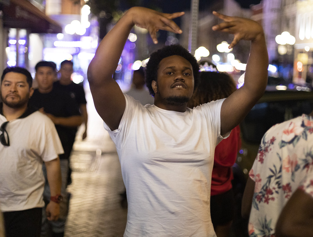 Throwing up signs Nathan Rupert Flickr