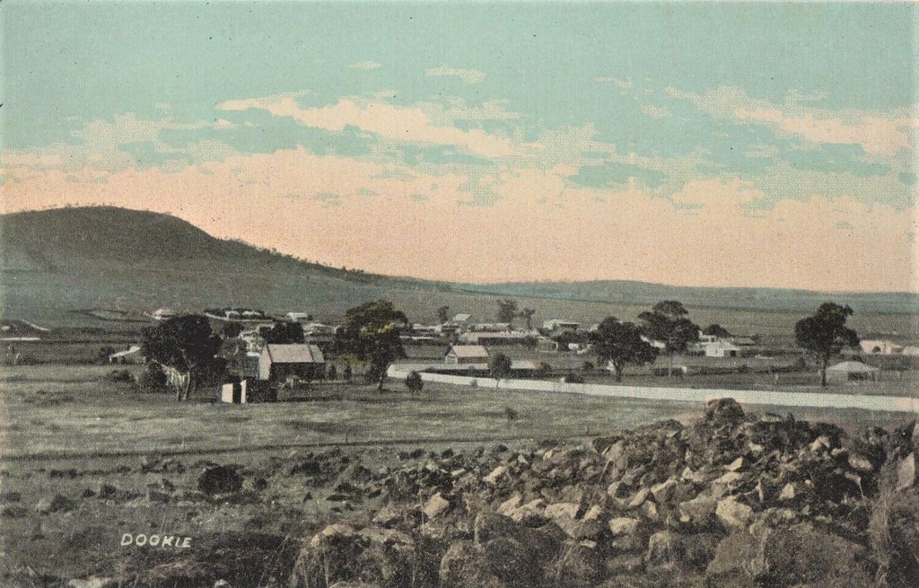 The township of Dookie, Victoria very early 1900s Flickr