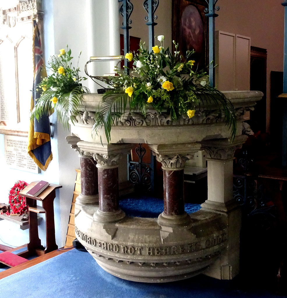 [122360] Holy Trinity, Ashby Pulpit Holy Trinity, Kilwar… Flickr