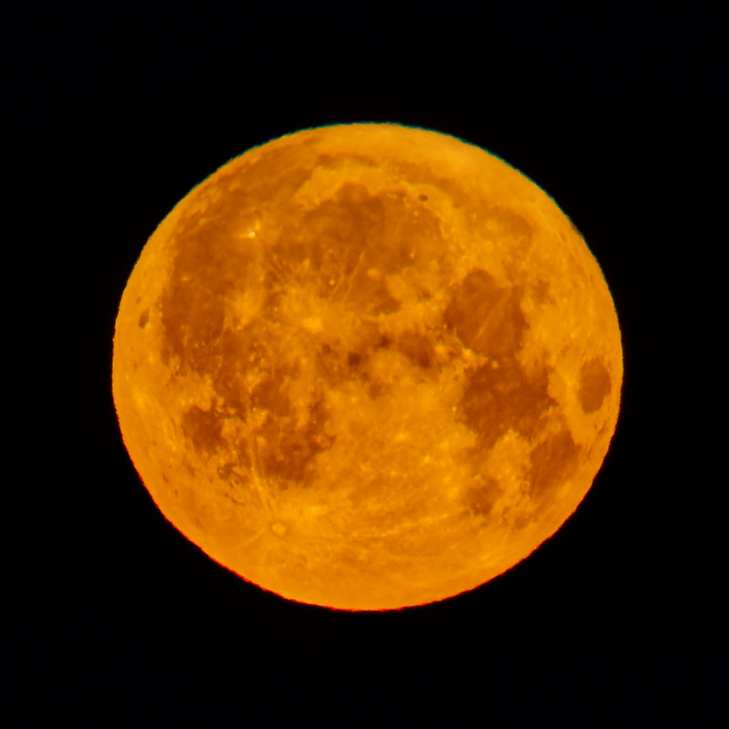 Strawberry Moon waxing gibbous 99.9 bobfitzy62 Flickr